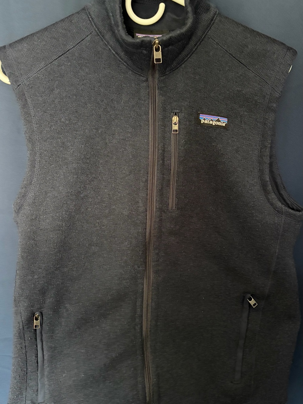 Patagonia Men’s Navy Blue Better Sweater Vest Medium
